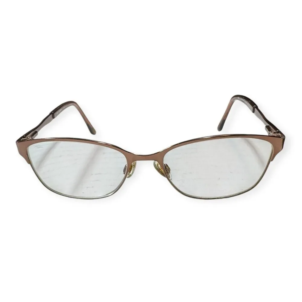 Altair Genesis Glasses‎ G5050 Eyeglasses Full Rim Gold/Brown Frame 53-16-135mm